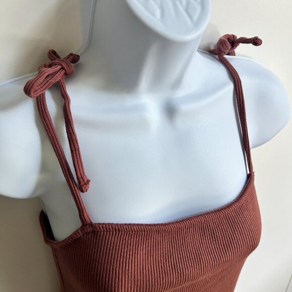 ✨3 for $18✨ Dusty Pink Women’s Strappy Tie Dress - Picture 3 of 4